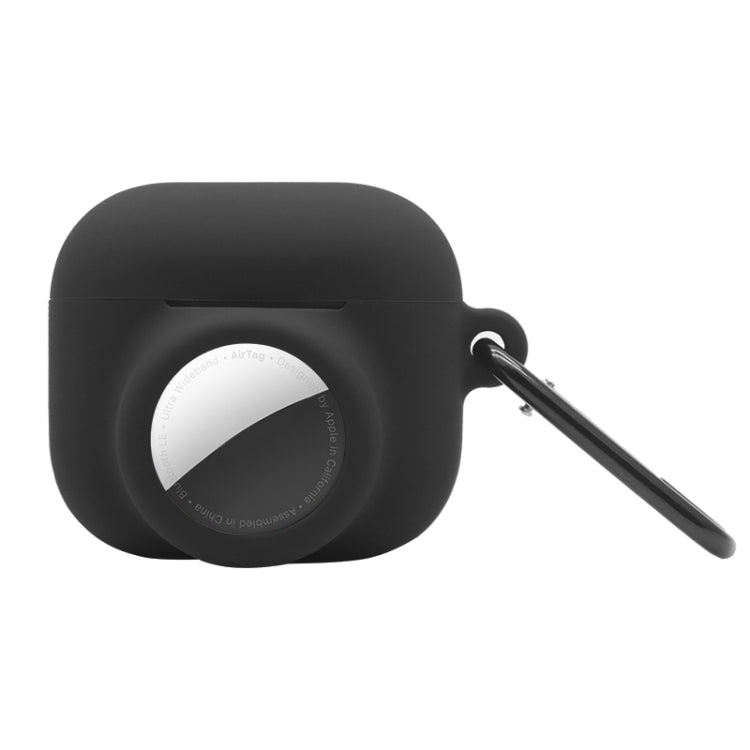Étui de protection antichoc en silicone à couverture complète 2-en-1 pour AirPods 3 / AirTag 2e génération / AirTag 1re génération, pour AirPods 3 / AirTag