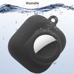 Étui de protection antichoc en silicone à couverture complète 2-en-1 pour AirPods 3 / AirTag 2e génération / AirTag 1re génération, pour AirPods 3 / AirTag