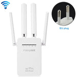 Routeur répéteur WiFi intelligent sans fil avec 4 antennes WiFi, Prise EU noire, Prise EU blanche, Prise UK noire, Prise UK blanche, Prise US noire, Prise US blanche