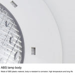 Lampe de piscine murale en plastique ABS, projecteur subaquatique, 6W, 9W, 12W, 18W, 24W, 12x3W, 18x3W