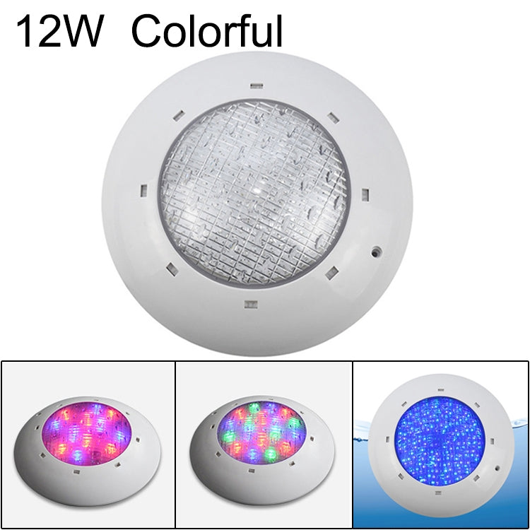 Lampe de piscine murale en plastique ABS, projecteur subaquatique, 6W, 9W, 12W, 18W, 24W, 12x3W, 18x3W