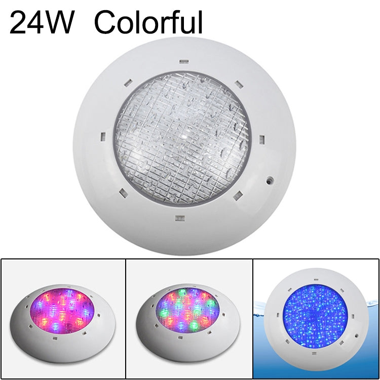 Lampe de piscine murale en plastique ABS, projecteur subaquatique, 6W, 9W, 12W, 18W, 24W, 12x3W, 18x3W