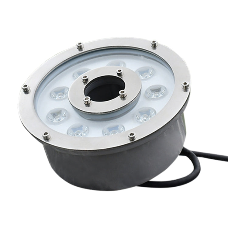 Anneau paysager LED en alliage d'aluminium pour fontaine sous-marine, 6W, 9W, 12W, 18W, 24W