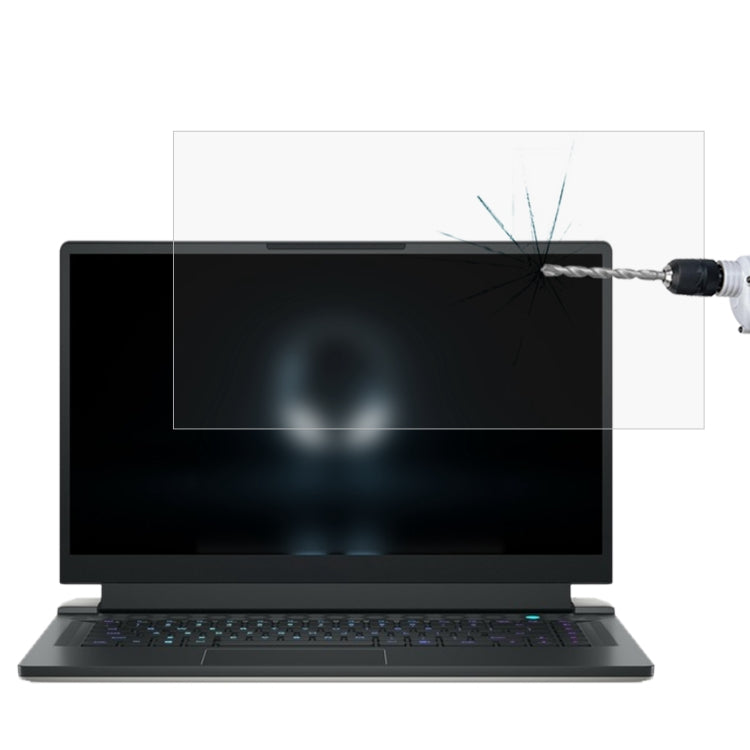 Film de protection en verre trempé HD pour écran d'ordinateur portable, pour Alienware M15 15,6 pouces, pour Alienware M15 R4 15,6 pouces, pour Alienware M15 R5 15,6 pouces, pour Alienware M15 R6 15,6 pouces, pour Alienware X15 R1 15,6 pouces