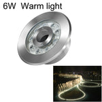 Projecteur de Fontaine Submersible LED en Acier Inoxydable en Forme d'Anneau, 6W, 9W, 12W, 18W, 24W