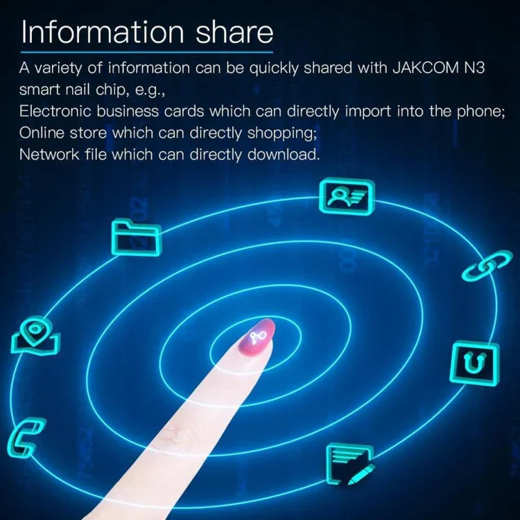 Puce à ongles intelligente JAKCOM N3
