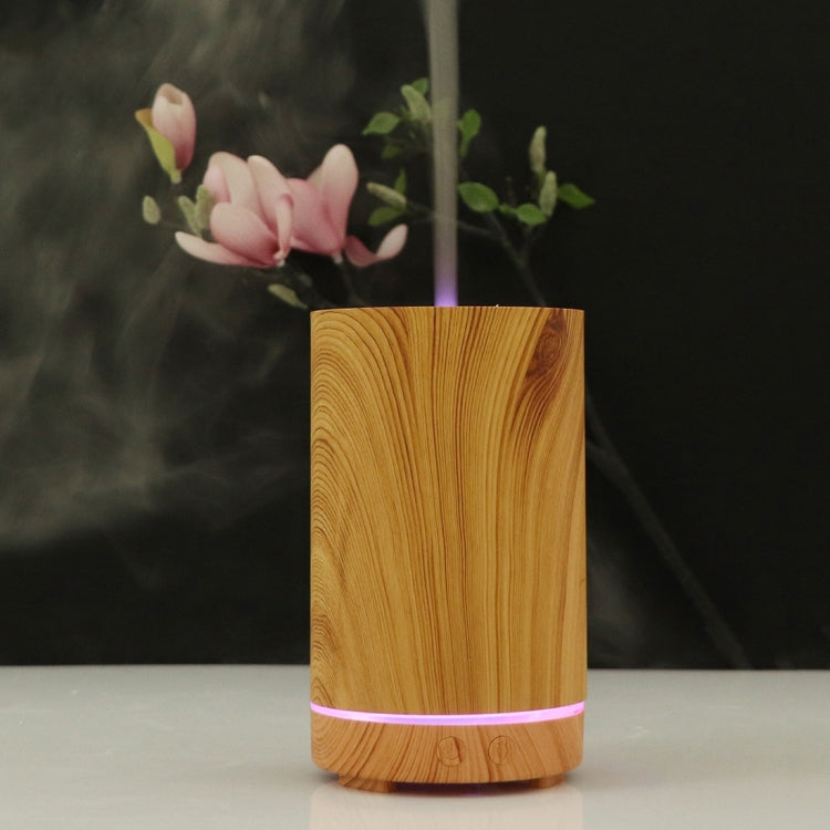 Diffuseur d'huiles essentielles en bois 200 ml, motif forêt ajouré, humidificateur ultrasonique, USB, prise australienne, prise britannique, prise américaine