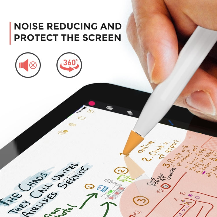 8 PCS / Set Embouts de Protection Universels en Silicone Stoyobe pour Apple Pencil 1 / 2, Couleurs Mixtes, Femmes, Hommes