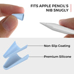 8 PCS / Set Embouts de Protection Universels en Silicone Stoyobe pour Apple Pencil 1 / 2, Couleurs Mixtes, Femmes, Hommes