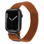 Bracelet de montre tressé en nylon pour Apple Watch Series 7 41mm / 6&SE&5&4 40mm / 3&2&1 38mm