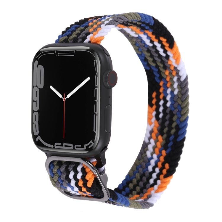 Bracelet de montre tressé en nylon pour Apple Watch Series 7 41mm / 6&SE&5&4 40mm / 3&2&1 38mm