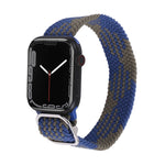 Bracelet de montre tressé en nylon pour Apple Watch Series 7 41mm / 6&SE&5&4 40mm / 3&2&1 38mm