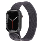 Bracelet de montre tressé en nylon pour Apple Watch Series 7 41mm / 6&SE&5&4 40mm / 3&2&1 38mm