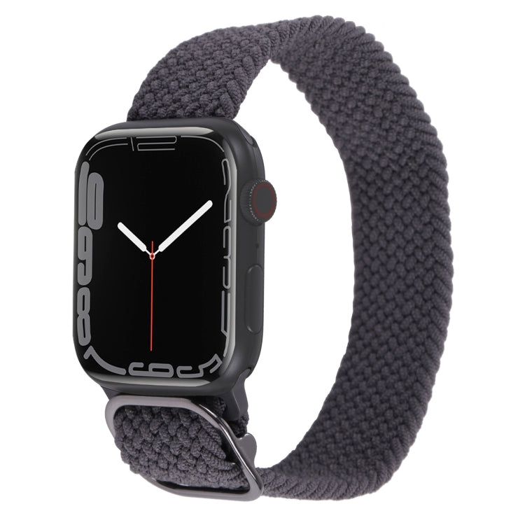 Bracelet de montre tressé en nylon pour Apple Watch Series 7 41mm / 6&SE&5&4 40mm / 3&2&1 38mm