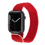 Bracelet de montre tressé en nylon pour Apple Watch Series 7 41mm / 6&SE&5&4 40mm / 3&2&1 38mm