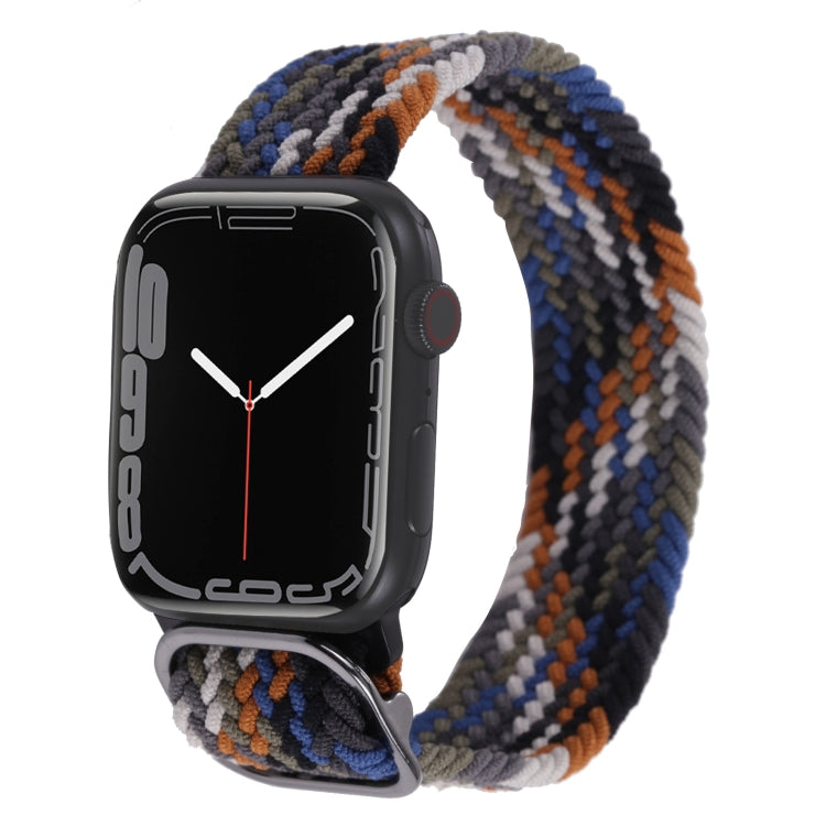 Bracelet de montre tressé en nylon pour Apple Watch Series 7 41mm / 6&SE&5&4 40mm / 3&2&1 38mm