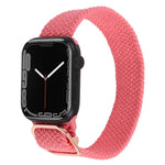 Bracelet de montre en nylon tressé pour Apple Watch Series, 7 45mm / 6&SE&5&4 44mm / 3&2&1 42mm
