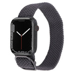 Bracelet de montre en nylon tressé pour Apple Watch Series, 7 45mm / 6&SE&5&4 44mm / 3&2&1 42mm