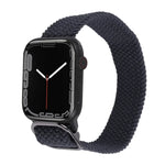 Bracelet de montre en nylon tressé pour Apple Watch Series, 7 45mm / 6&SE&5&4 44mm / 3&2&1 42mm