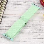 Bracelet de montre en nylon tressé pour Apple Watch Series, 7 45mm / 6&SE&5&4 44mm / 3&2&1 42mm