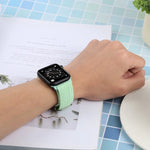 Bracelet de montre en nylon tressé pour Apple Watch Series, 7 45mm / 6&SE&5&4 44mm / 3&2&1 42mm