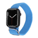 Bracelet de montre en nylon tressé pour Apple Watch Series, 7 45mm / 6&SE&5&4 44mm / 3&2&1 42mm