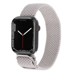 Bracelet de montre en nylon tressé pour Apple Watch Series, 7 45mm / 6&SE&5&4 44mm / 3&2&1 42mm