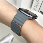 Bracelet de montre magnétique en silicone liquide Mutural Moran Series pour Apple Watch Series, 7 41mm / 6&SE&5&4 40mm / 3&2&1 38mm, 7 45mm / 6&SE&5&4 44mm / 3&2&1 42mm