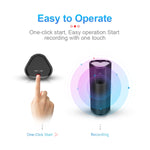 Enregistreur intelligent à réduction de bruit HD Q51 avec télécommande vocale, 4 Go, 8 Go, 16 Go