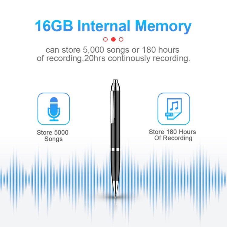 Stylo d'enregistrement numérique à réduction de bruit HD intelligent Q90, 4 Go, 8 Go, 16 Go, 32 Go