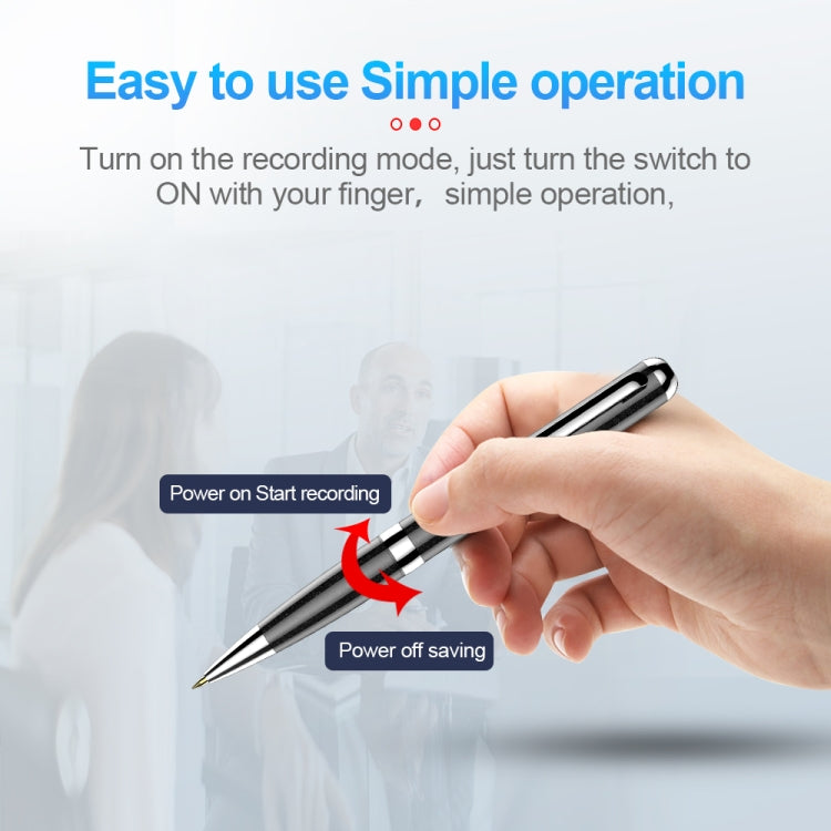 Stylo d'enregistrement numérique à réduction de bruit HD intelligent Q96, 4 Go, 8 Go, 16 Go, 32 Go, 64 Go