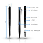 Stylo d'enregistrement de conférence à réduction de bruit HD AI intelligent Q9 avec commande vocale, 4 Go, 8 Go, 16 Go, 32 Go