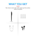 Stylo d'enregistrement de conférence à réduction de bruit HD AI intelligent Q9 avec commande vocale, 4 Go, 8 Go, 16 Go, 32 Go