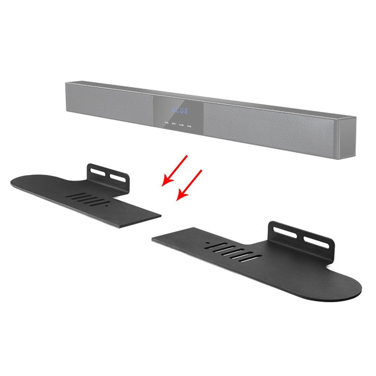 Support mural pour barre de son Split, pour Ohayo H6 / H8, pour Amoi U2 / U5 / U6 / U7, pour enceinte Garinemax, pour Sansui 91W, pour DENON DHT-S316, pour enceinte TV BOSE, pour Edifier B3 / B7 / B8