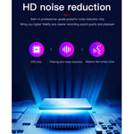 Enregistreur vocal à réduction de bruit HD AI intelligent Q39 avec commande vocale, 4 Go, 8 Go, 16 Go, 32 Go