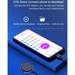 Enregistreur vocal à réduction de bruit HD AI intelligent Q39 avec commande vocale, 4 Go, 8 Go, 16 Go, 32 Go
