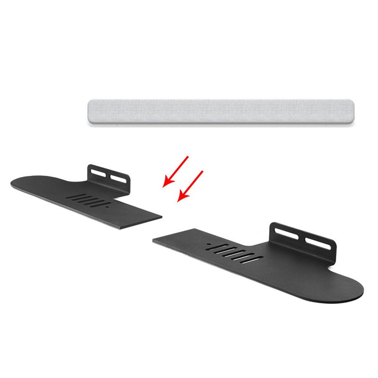 Support mural pour barre de son Split, pour Xiaomi Redmi Speaker, pour Xiaodu Soundbar, pour JY AUDIO A9K, pour HiVi K1000, pour Coocaa Live-1 / Live-2 / Live-3, pour KEF HTF7003, pour DALI Katch One, pour Ibass 9100K