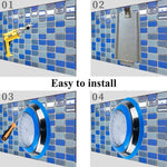Projecteur LED mural en acier inoxydable pour piscine, éclairage paysager sous-marin, 6W, 9W, 12W, 18W, 24W, 36W, 54W