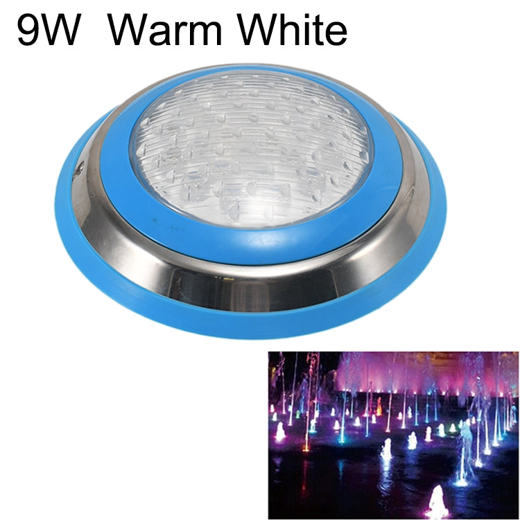 Projecteur LED mural en acier inoxydable pour piscine, éclairage paysager sous-marin, 6W, 9W, 12W, 18W, 24W, 36W, 54W
