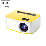 Projecteur numérique HD LED portable T20 320x240 400 lumens pour home cinéma, version même écran, prise US, version même écran, prise EU, version même écran, prise UK, version même écran, prise AU, version même écran