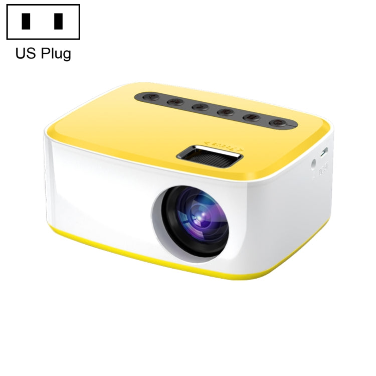 Projecteur numérique HD LED portable T20 320x240 400 lumens pour home cinéma, version même écran, prise US, version même écran, prise EU, version même écran, prise UK, version même écran, prise AU, version même écran
