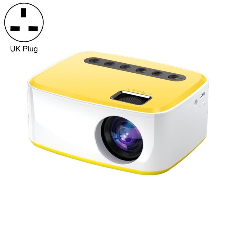 Projecteur numérique HD LED portable T20 320x240 400 lumens pour home cinéma, version même écran, prise US, version même écran, prise EU, version même écran, prise UK, version même écran, prise AU, version même écran