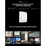 Module interrupteur intelligent WiFi à double commande Sonoff DUALR3, DUALR3