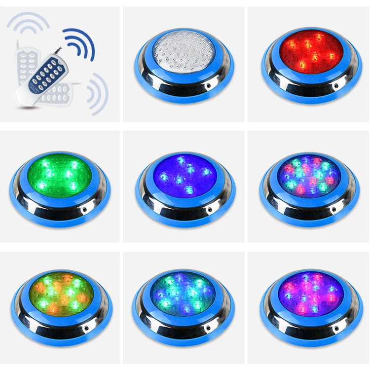 Projecteur mural LED en acier inoxydable pour piscine, lumière sous-marine paysagère, 6 W, 9 W, 12 W, 15 W, 18 W, 24 W, 36 W