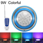 Projecteur mural LED en acier inoxydable pour piscine, lumière sous-marine paysagère, 6 W, 9 W, 12 W, 15 W, 18 W, 24 W, 36 W