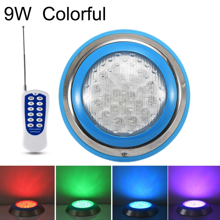 Projecteur mural LED en acier inoxydable pour piscine, lumière sous-marine paysagère, 6 W, 9 W, 12 W, 15 W, 18 W, 24 W, 36 W