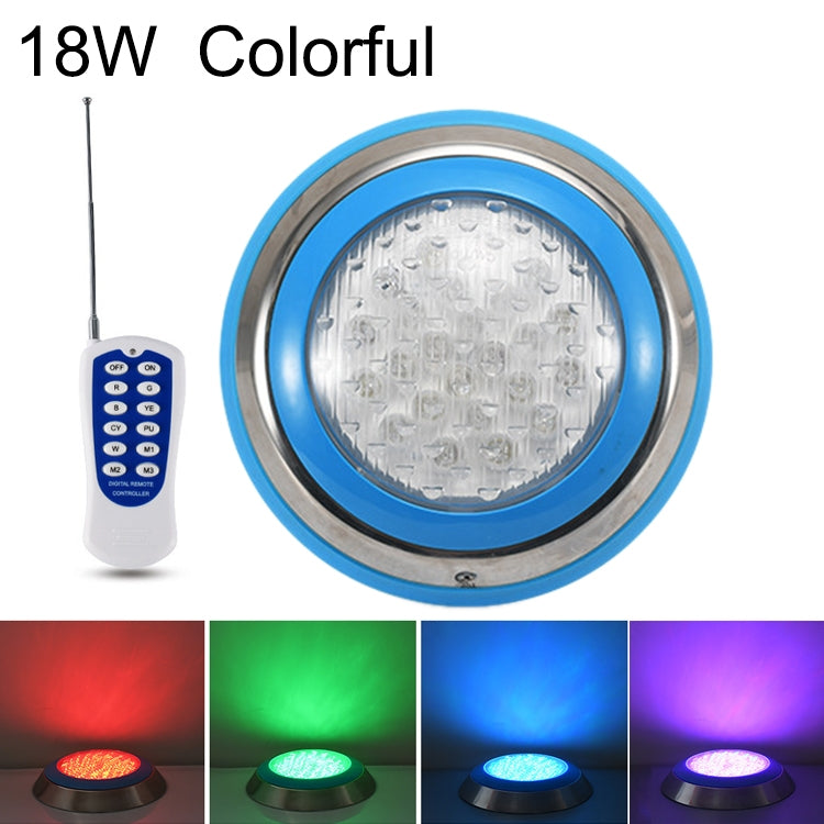 Projecteur mural LED en acier inoxydable pour piscine, lumière sous-marine paysagère, 6 W, 9 W, 12 W, 15 W, 18 W, 24 W, 36 W
