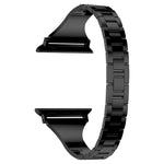 Bracelet de montre en cuir incrusté de diamants pour Apple Watch Series, 7 41mm / 6&SE&5&4 40mm / 3&2&1 38mm, 7 45mm / 6&SE&5&4 44mm / 3&2&1 42mm