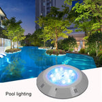 Lampe Murale ABS LED pour Piscine, Projecteur Sous-Marin, 6W, 9W, 12W, 15W, 18W, 24W