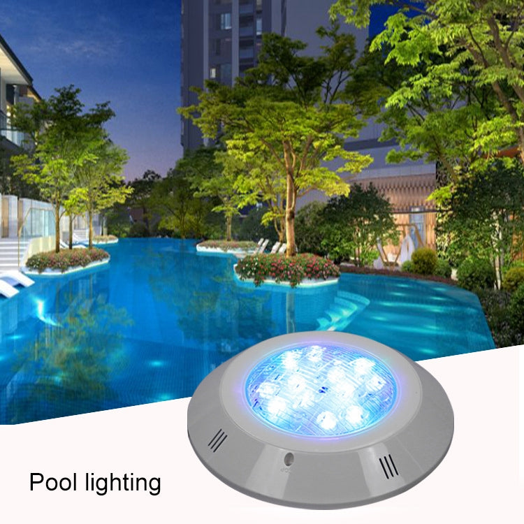 Lampe Murale ABS LED pour Piscine, Projecteur Sous-Marin, 6W, 9W, 12W, 15W, 18W, 24W